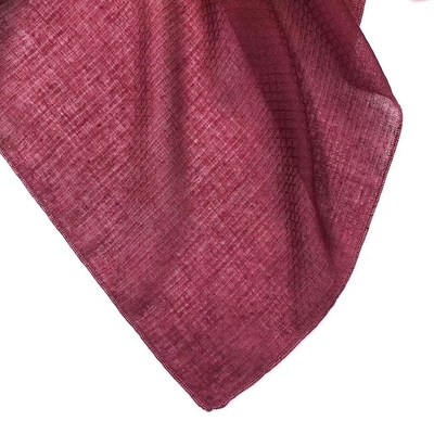 2022 New Arrivals Plain Jacquard Muslim Scarf Women Hijab Solid Color Diamond Check Water Ripple Cotton Voile square Scarf