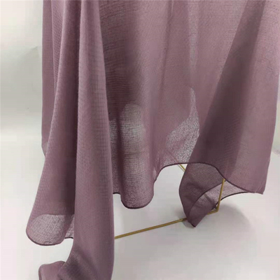 2021 Factory Directly Supply Latest Beautiful Design Voile Fabric  Jacquard Scarf Dyed Plain Muslim Women Malaysia