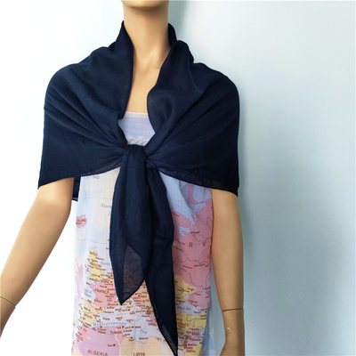 Wholesale Solid Color Hijab square Jacquard Tudung for Muslim Women