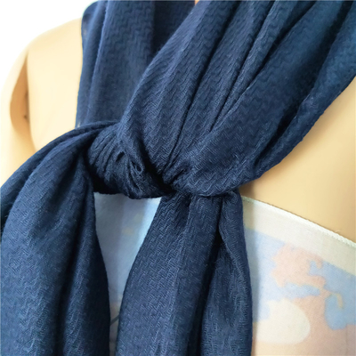 Wholesale Solid Color Hijab square Jacquard Tudung for Muslim Women