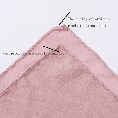 Supplier Wholesale Tudungborong Bawal Sexy Girl Muslim Women Hijab Soild Colors Polyester Fabric Voile Ethnic Scarves & Shawls