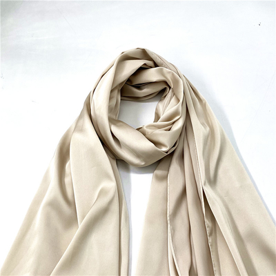 Wholesale Satin Dyed Shawl  High Quality Factory Price Dyed Scarf