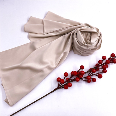 Wholesale Satin Dyed Shawl  High Quality Factory Price Dyed Scarf