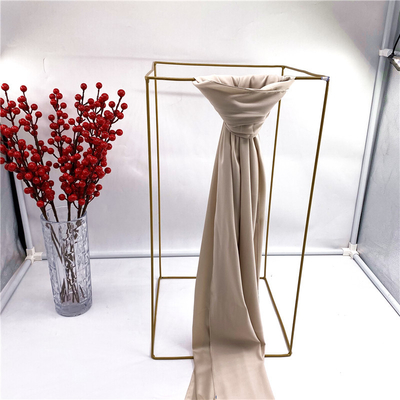 Wholesale Satin Dyed Shawl  High Quality Factory Price Dyed Scarf